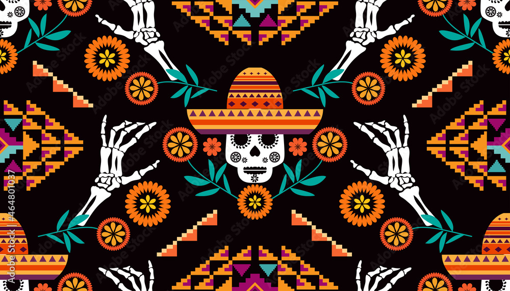 Skull pattern 41