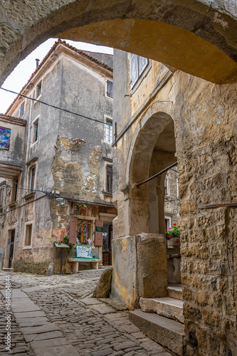 Views and Impressions of the little artists Village Groznjan, Istria, Croatia