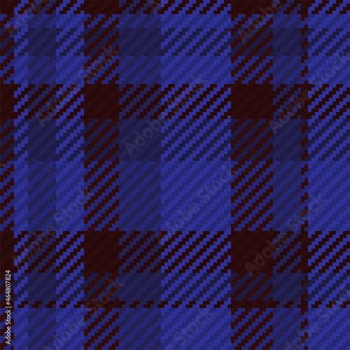 Seamless pattern of scottish tartan plaid. Repeatable background with check fabric texture. Vector backdrop striped textile print.