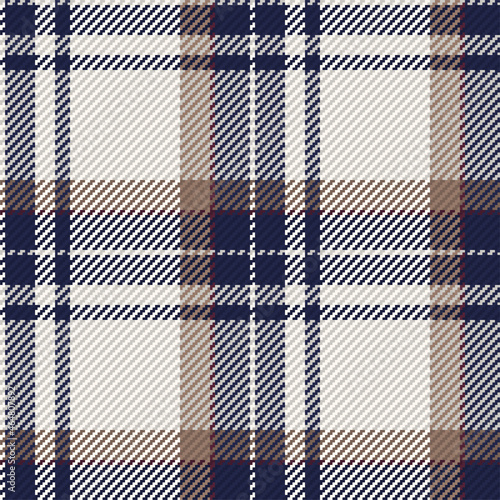 Seamless pattern of scottish tartan plaid. Repeatable background with check fabric texture. Vector backdrop striped textile print.