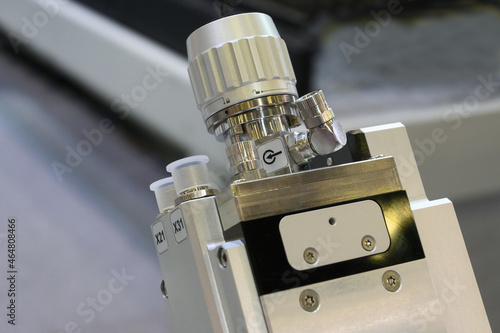 White valve operating under pressure