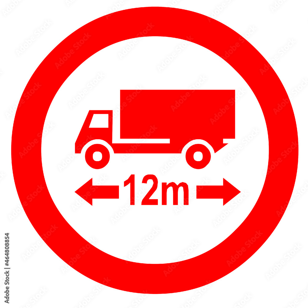 transportation circle signs vehicle truck warning transportation circle signs vehicle truck warning