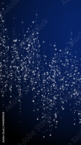 Beautiful snowfall Christmas background. Subtle fl © Begin Again