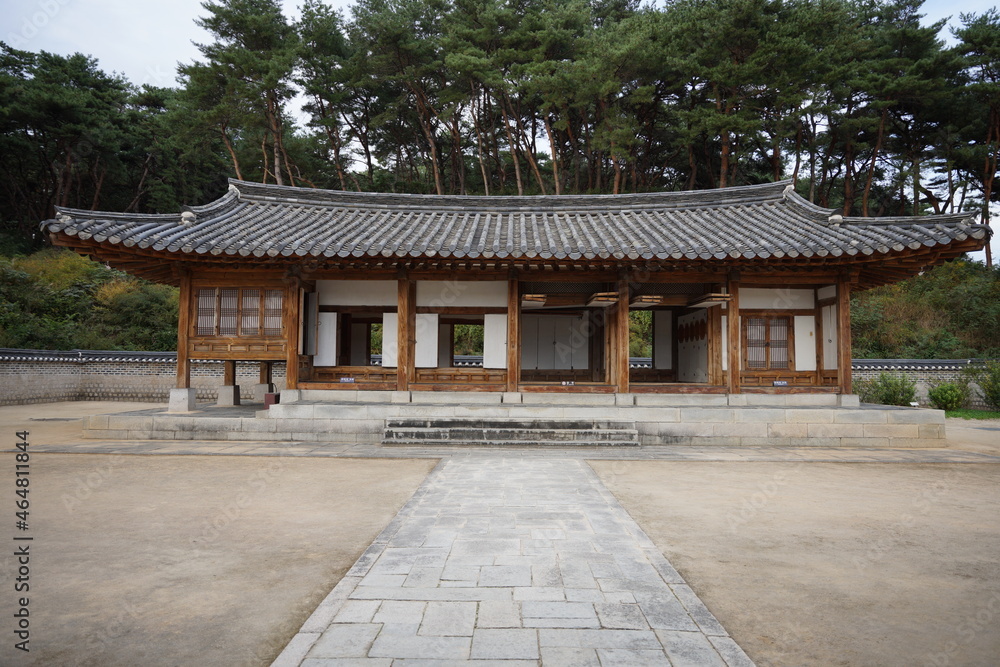 Naklejka premium 세종대왕릉, 세종대왕, 릉