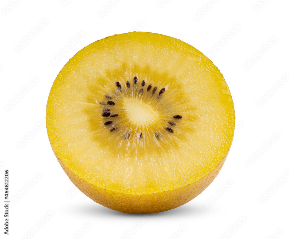Kiwi gold isolated on the white Kiwi gold isolated on the white