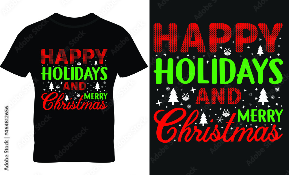 Christmas, Santa, Gift T-shirt design Christmas, Santa, Gift T-shirt design