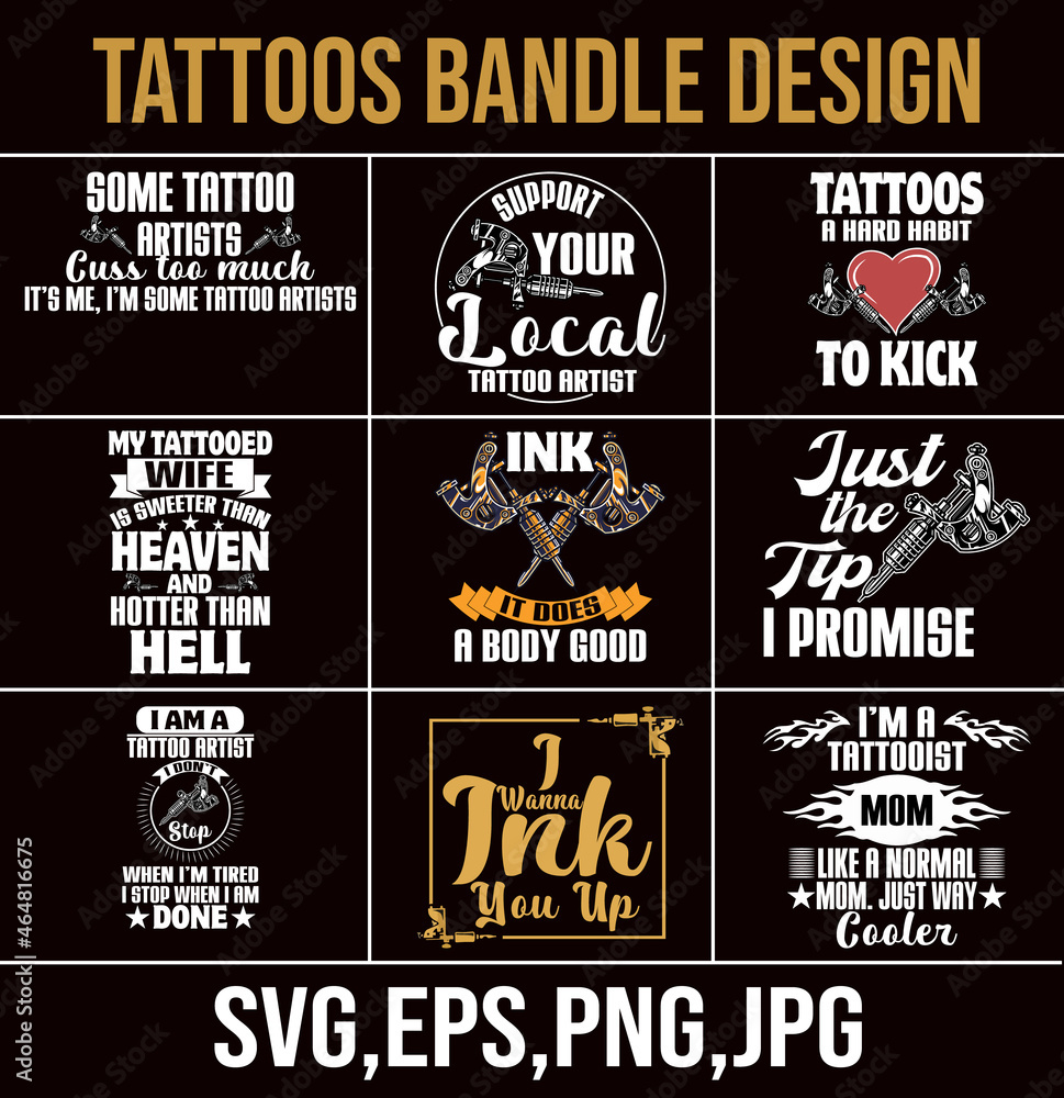 Tattoos bandle design