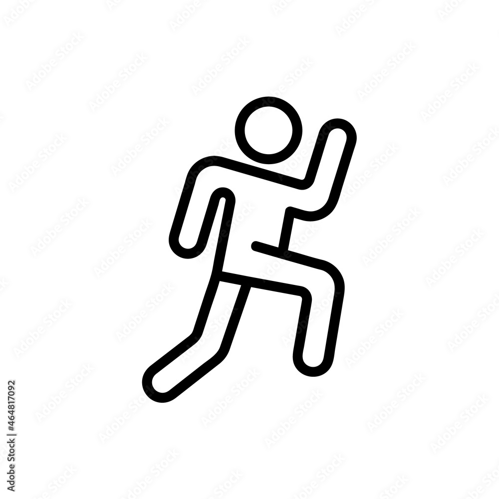Gymnast flat icon. Fitness pictogram for web. Line stroke. Sports man isolated on white background. Vector eps10 Gymnast flat icon. Fitness pictogram for web. Line stroke. Sports man isolated on white background. Vector eps10