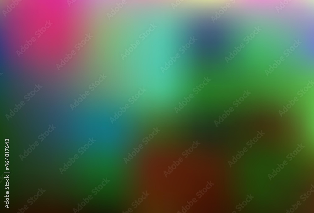 Fototapeta premium Dark Multicolor, Rainbow vector modern elegant template.