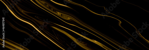 Panel kuchenny z motywem Marble texture wall surface black gold ink pattern graphic  background granite abstract light elegant grey for do floor plan ceramic counter texture tile black yellow background natural for paper.