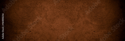 Old wall texture cement brown black gray background abstract grey color design are light with white gradient background.
