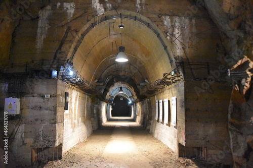 Podziemia zamku Książ, kompleks RIESE, tunele wykute w skale