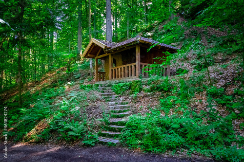 Hiking along Ilz Valley between Schneiderm  hle und Schrottenbaumm  hle