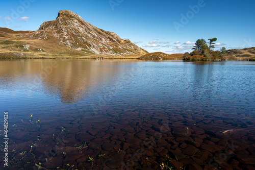 Pared y Cefn-hir mountain during autumn in the Snowdonia National Park, Dolgellau, Wales. photo