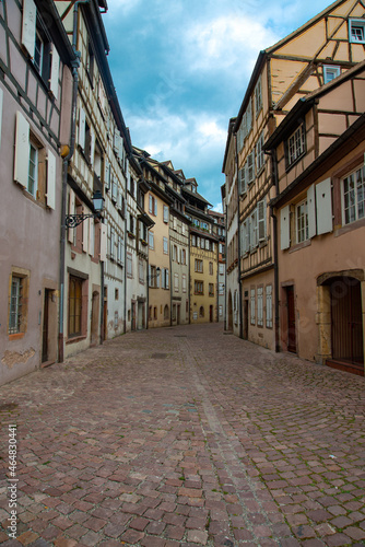 Street in the town of Colmar France 