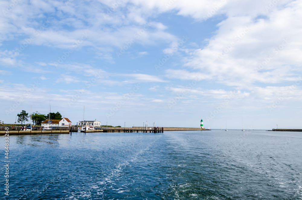 Schleimünde is the location of a lighthouse and a small emergency port for pleasure craft. It belongs to the Schleswig-Flensburg district.