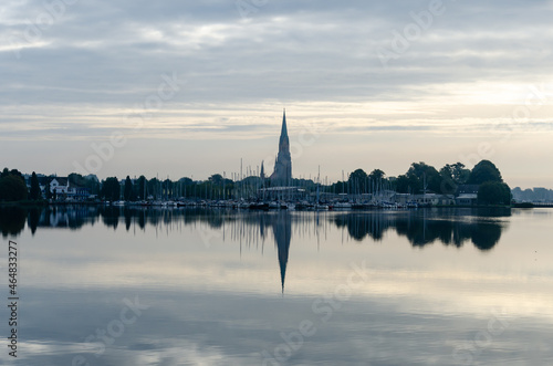 View of the Schleswig city in the early morning © Олександр Луценко