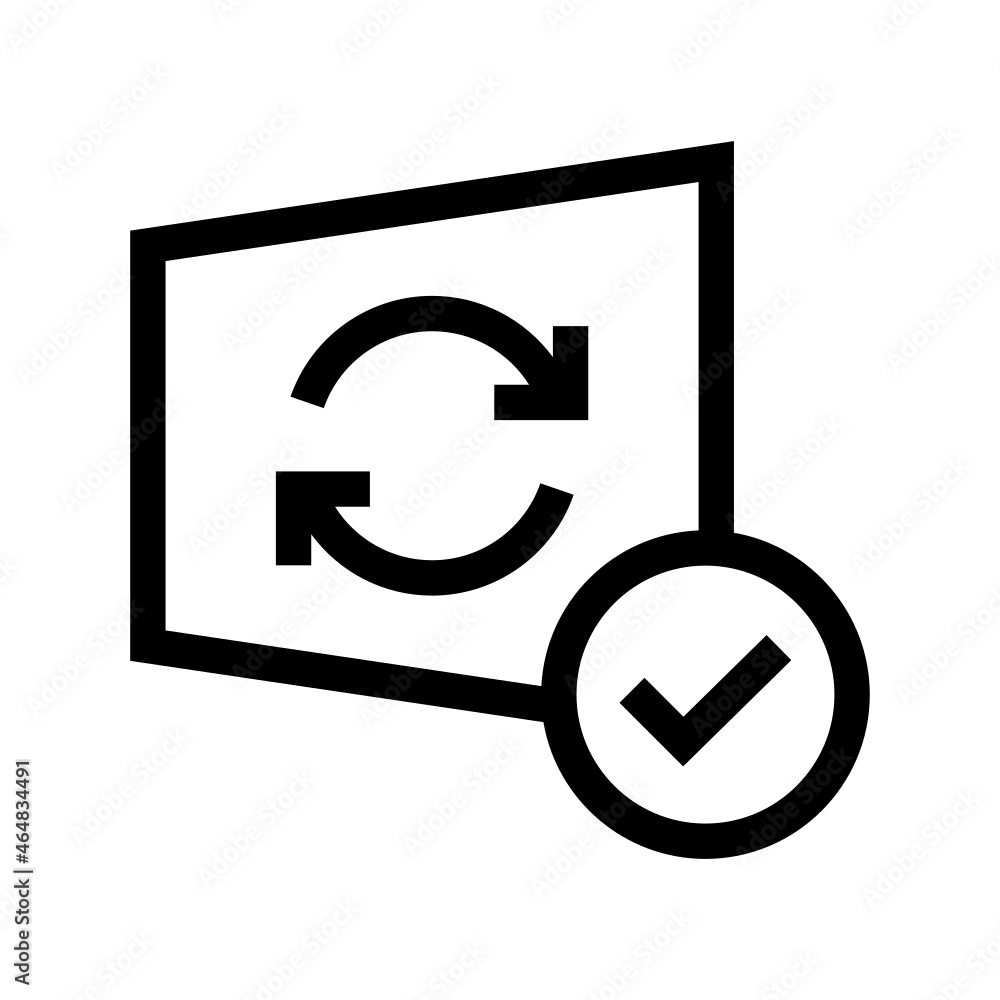 update icon on white background
update icon on white background