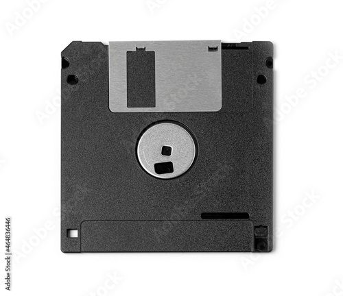 Принти на полотні black plastic magnetic floppy disk