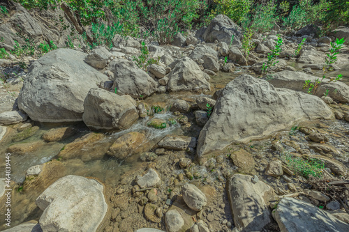 mountain rocky river goynyuk gorge photo