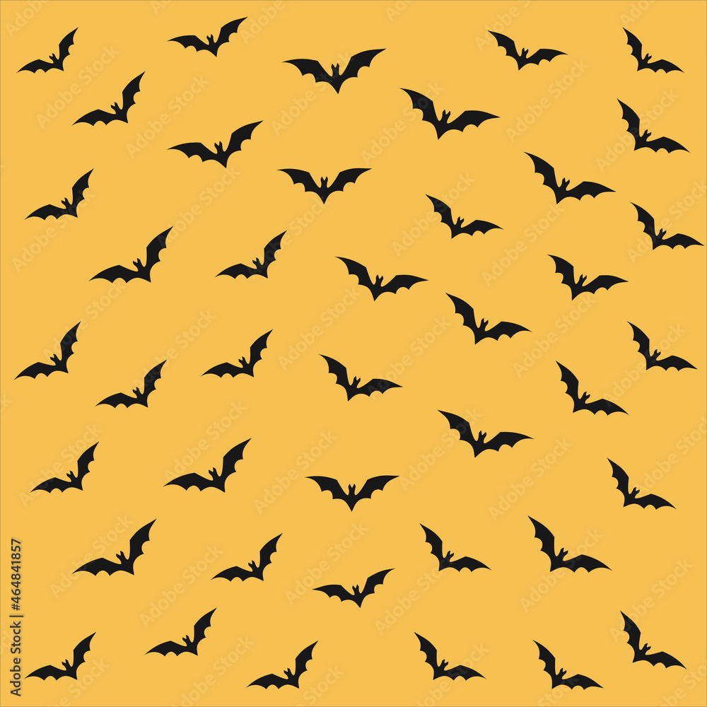 BackGround with flying black bats