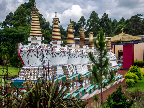 Cities of Brazil - Tres Coroas - RS state - Kadro Ling Temple photo