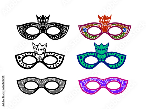 theatrical mask collections, party of mask