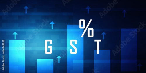 2d rendering Stock market online business concept. business Graph 
