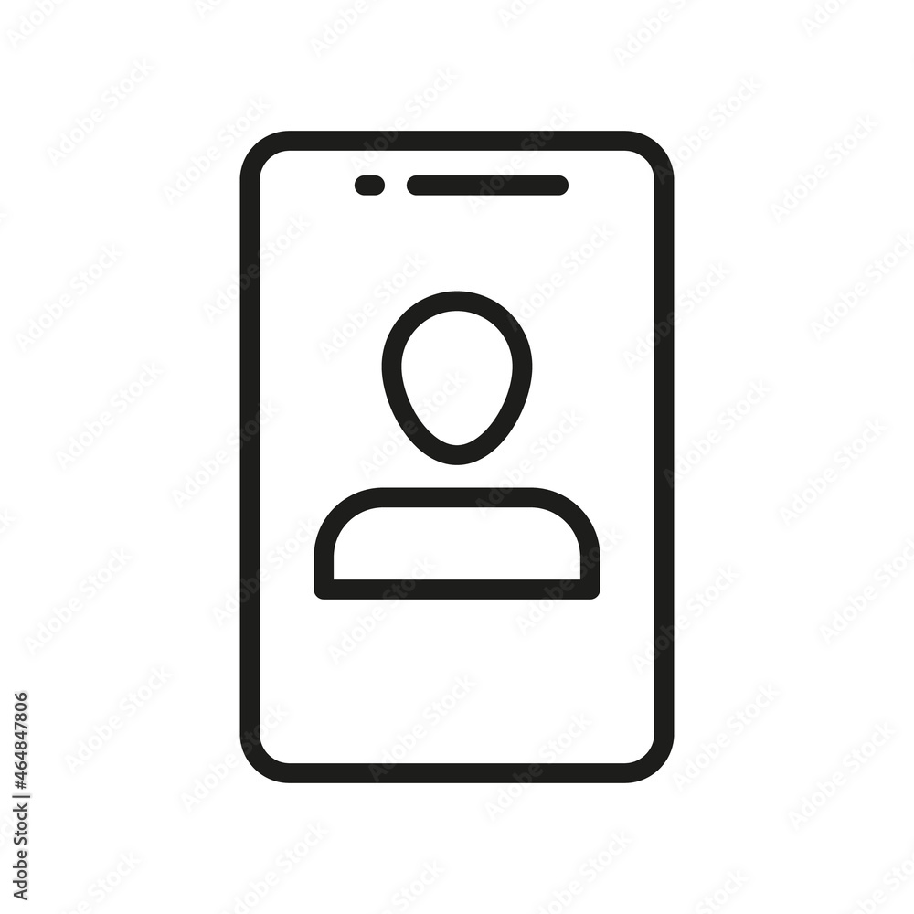 Device line icon. Vector symbol on white background. For Web and APP Device line icon. Vector symbol on white background. For Web and APP