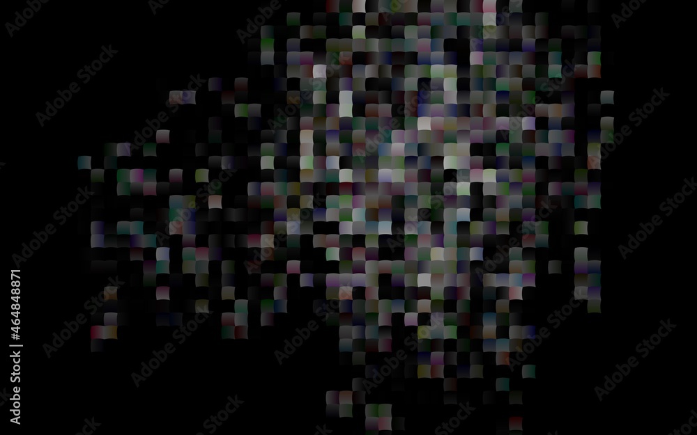 Dark Silver, Gray vector backdrop with rectangles, squares. Dark Silver, Gray vector backdrop with rectangles, squares.