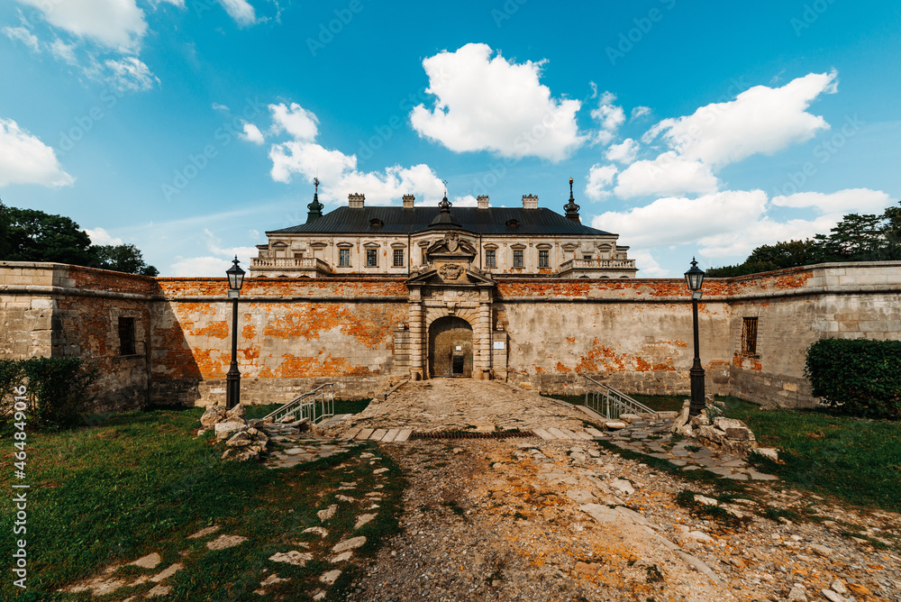 Pidhirtsi Castle in the village of Pidhirtsi in Lviv Oblast, western Ukraine