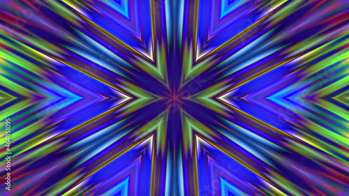 Abstract purple neon symmetrical background