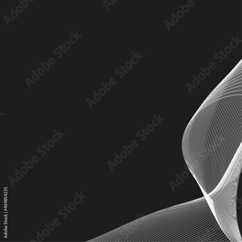 linear pattern of light stripes on a dark background