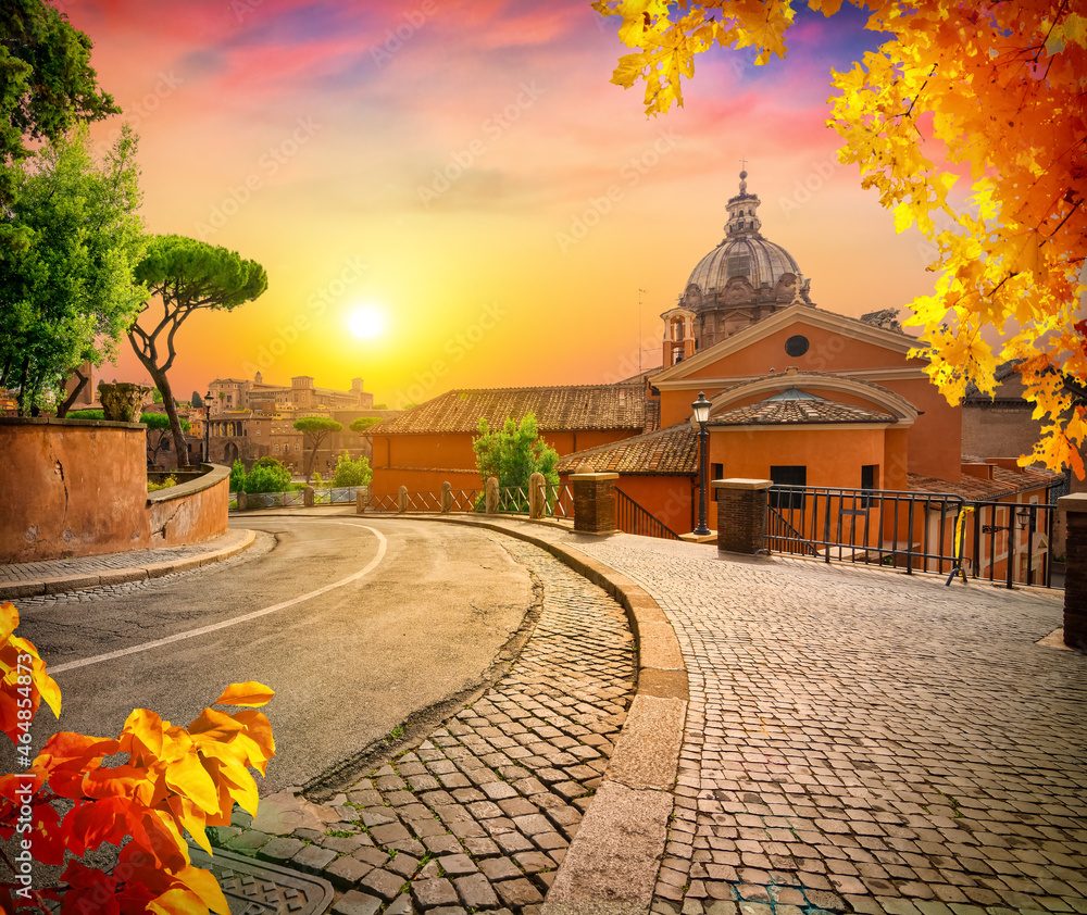 Ancient stone street