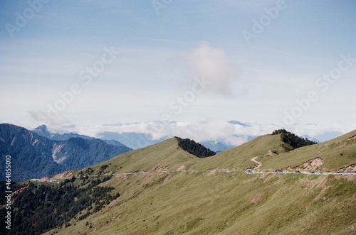 landscape with clouds