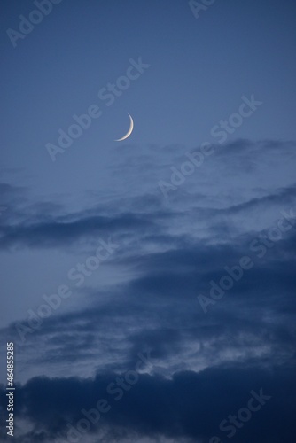 moon and clouds