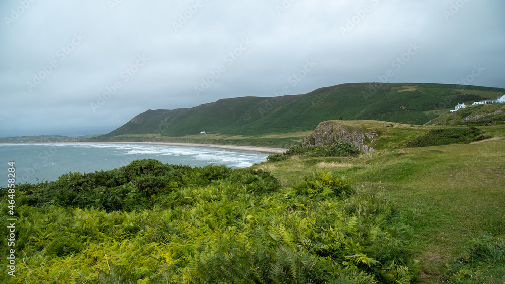 Rhossili Bay, The Gower, Wales, UK