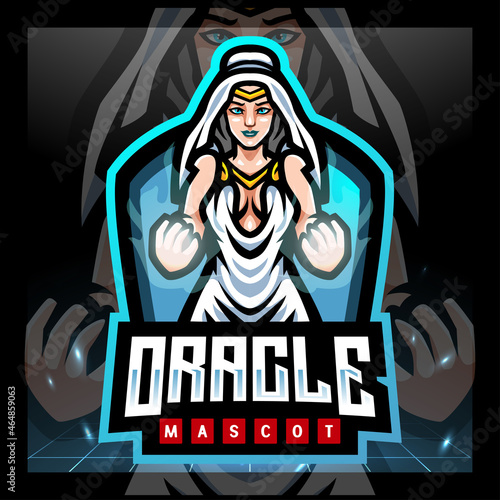 Oracle mascot. esport logo design