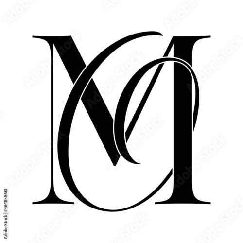 mo, om, monogram logo. Calligraphic signature icon. Wedding Logo Monogram. modern monogram symbol. Couples logo for wedding photo