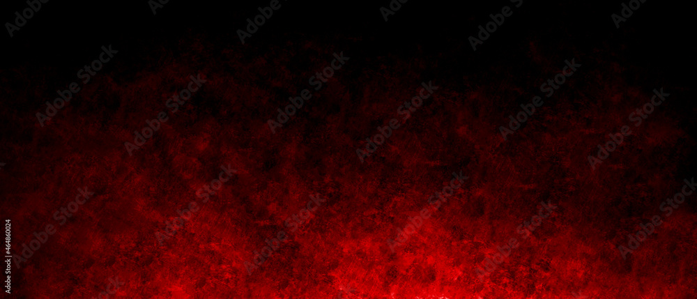Black and christmas red color abstract grunge gradient