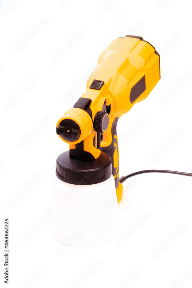 paint gun isolated on white background - Image paint gun isolated on white background - Image