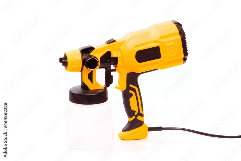 paint gun isolated on white background - Image paint gun isolated on white background - Image