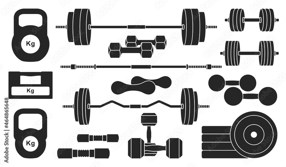 Dumbbell of fitness vector black set icon. Vector illustration barbell on white background. Isolated black set icon dumbbell of fitness. Dumbbell of fitness vector black set icon. Vector illustration barbell on white background. Isolated black set icon dumbbell of fitness.