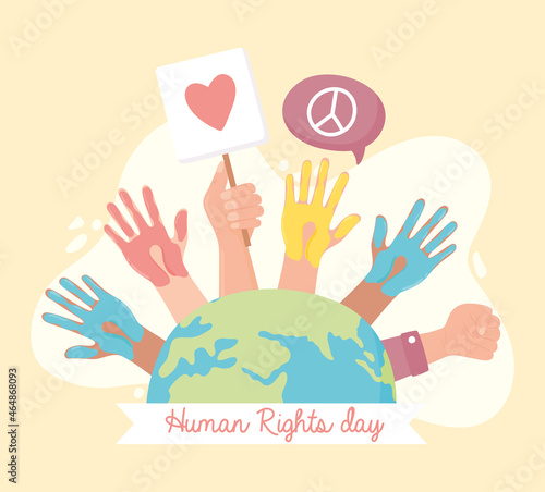human rights day poster