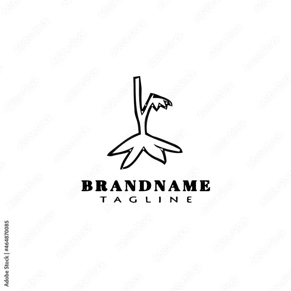 cassava logo cartoon icon design template simple isolated vector illustration cassava logo cartoon icon design template simple isolated vector illustration