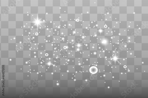 Abstract blue laser beam. Transparent isolated on background. Vector illustration the lighting effect floodlight directional.