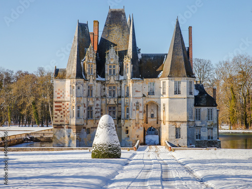 Obraz na płótnie Le château d'Ô w salonie