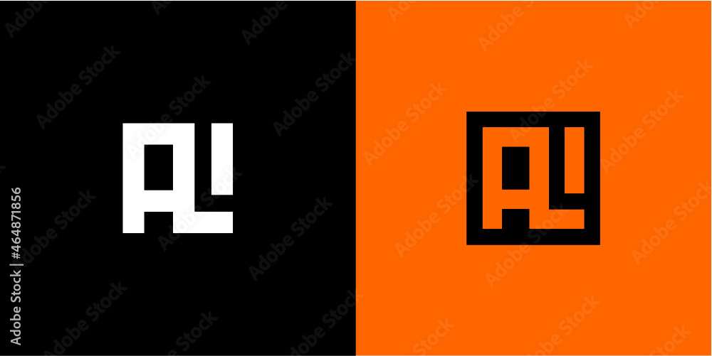 AI Letter Initial Logo Design Template Vector Illustration AI Letter Initial Logo Design Template Vector Illustration