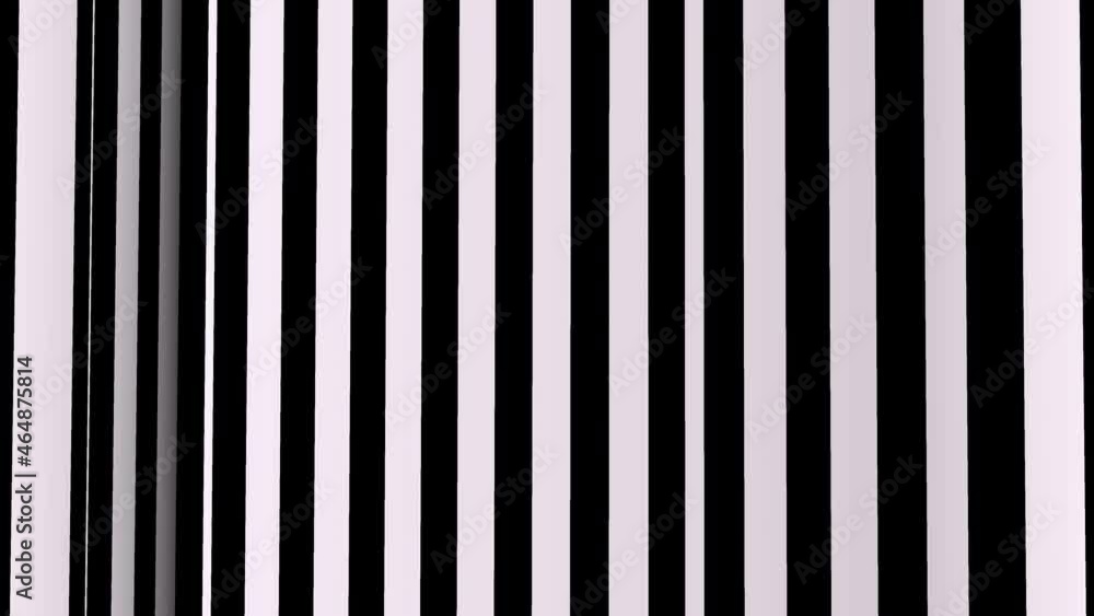 Abstract background with black and white stripes. Seamless loop.moving black stripes. Abstract background with black and white stripes. Seamless loop.moving black stripes.