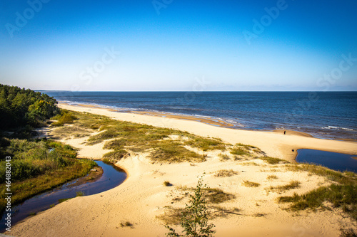 beach and sea, latvia, latvian coast, kurmrags, baltics, baltic countries, baltic sea, europe
